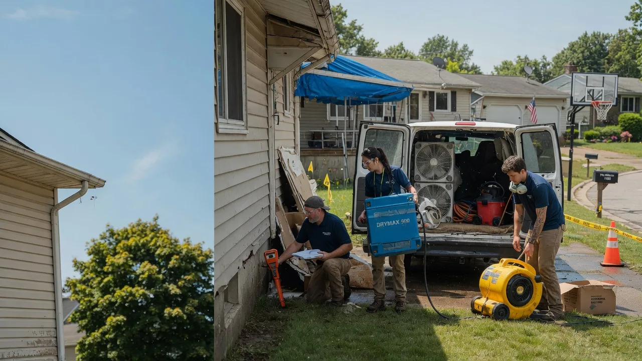 Ceiling Leak Cleanup in Munising, MI near me