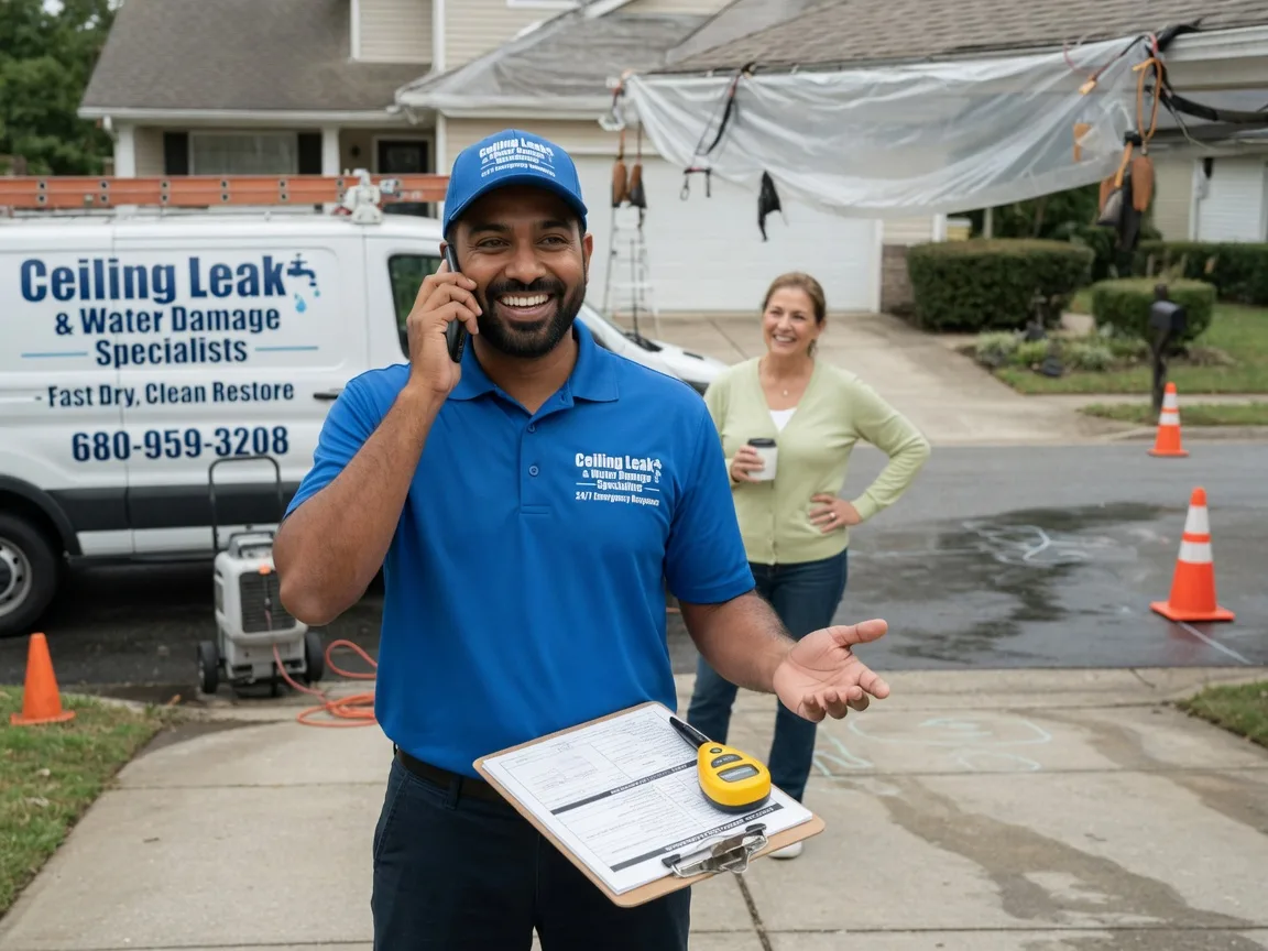 Ceiling Leak Cleanup Munising, MI FAQs